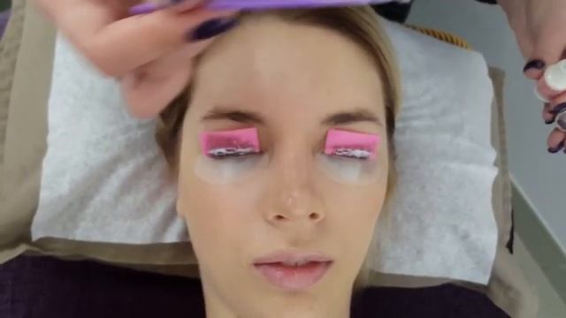 Ламинирование ресниц обучающее видео  Как делать ламинирование ресниц
