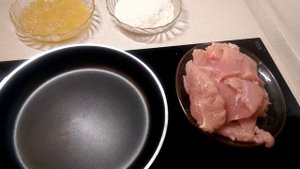 Куриная отбивная,нежная и сочная!готовится быстрее гарнира!