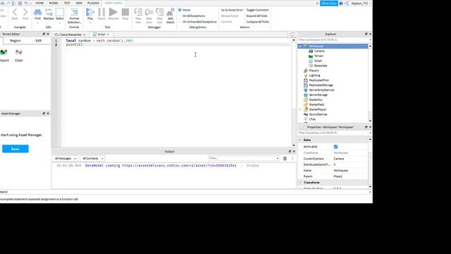 [500 SUB SPECIAL! :D] What is math.random? (Roblox Studio) смотреть онлайн