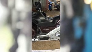 Снятие заднего колеса у GL 1800