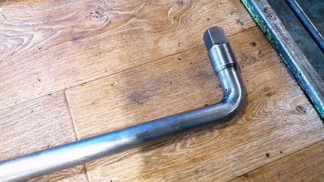 ОЧЕНЬ МОЩНЫЙ Вороток сделанный из танкового торсиона. Квадрат 1"Дюйм смотреть онлайн