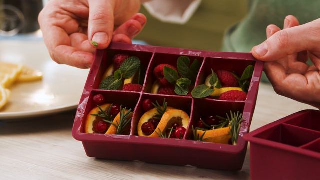 Лёд для праздничных коктейлей