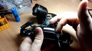 Доработал налобный фонарик.