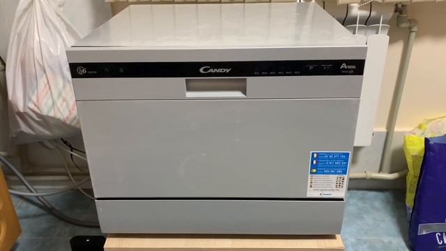 Посудомоечная машина Candy CDCP 6/E-07 смотреть онлайн