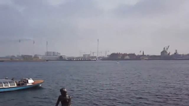 Копенгаген Дания Памятник Русалочке, прогулка по Копенгагену