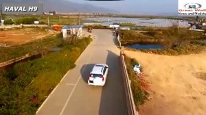 Обзор нового белого Haval H9 (Хавал Н9) с высоты