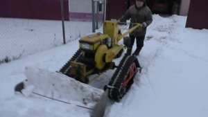 Гусеницы тяжелого мотоблока Часть 3