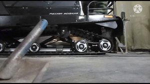 Тайга Варяг 550 Работа отбойника заднего рычага