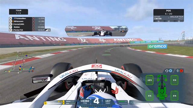 F12021 - Double overtake and it was done.