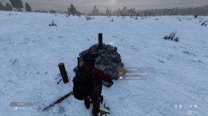 DayZ How to Build a Flagpole.