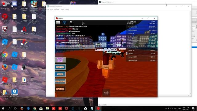 ROBLOX How to hack sprinting simulator 2 смотреть онлайн