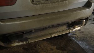 BMW X5 e53 4.8is звук выхлопа с пламегасителями