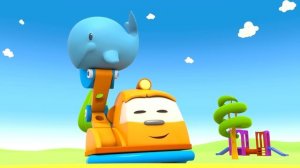 Sing with Leo the Truck! Animals' Train song for kids. Nursery rhymes & songs for kids.