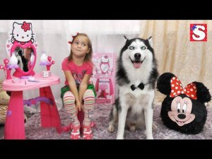 Распаковываем Новую Игрушку и играем в Салон красоты