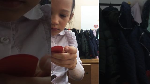 Делаем поделки на 23 февраля , снимали на уроке было страшно ? смотреть онлайн