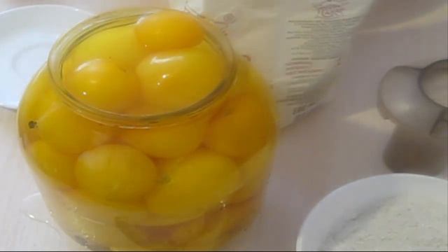 Закатываем Желтые помидоры в 2 х литровых банках
