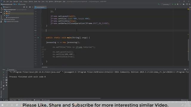 #5 Java Swing WindowListener and addActionListener with GUI Software development tutorial 2021.