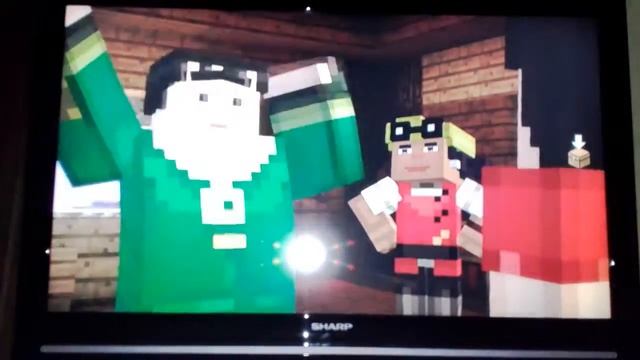 MINECRAFT STORY MODE XBOX 360.EPISODE 1,PART 1 смотреть онлайн