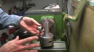 3х кулачковый патрон для фрезерной приставки токарного станка 2ч.