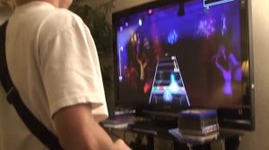 Using TAC Guitar Hero PS2 Controller to PS3 USB Adapter on Rock Band 4 PS4