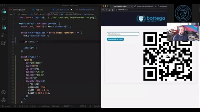 Build a QR Code Generator in React + TypeScript