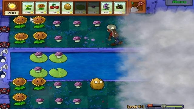 PlantsVsZombies- PlantsVsZombies fog - game in the dew смотреть онлайн