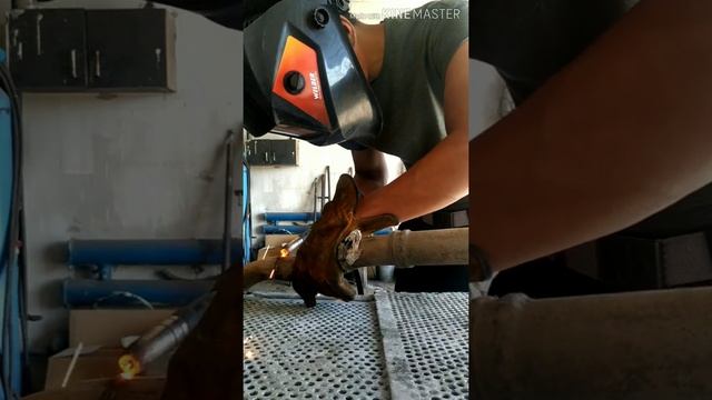 Сварка глушителя полуавтоматом