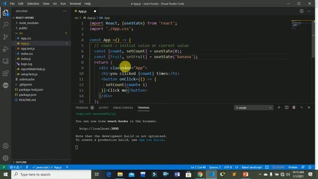 React Hooks - useState() Multiple  variables | Tutorial -3 (Urdu/Hindi) 2021