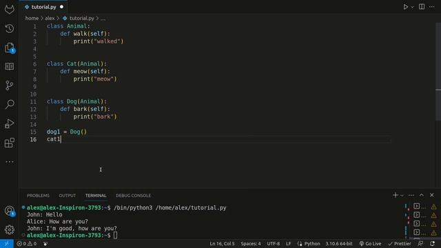 Python Class Inheritance (Classes Part 3)