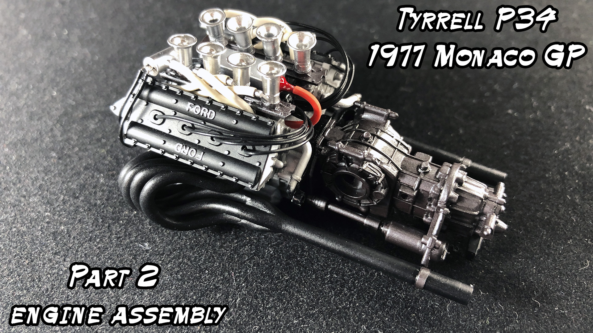 Сборка Tyrrell p34 1/20 часть 2