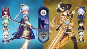 Бездна 4.4 | Аяка фриз-пак и Навия с Фуриной | f2p Genshin Impact
