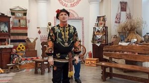 Игра на ложках и бересте в пляске / Валерий Гарифулин