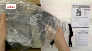 Распаковка миксера / Unpacking of hand mixer ARESA AR-1907