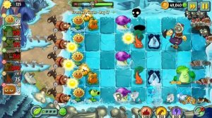 Растение против Зомби 2/Plants vs Zombies ™2/PvZ2 Adventure Frostbite Caves 17/Замороженные Пещеры17
