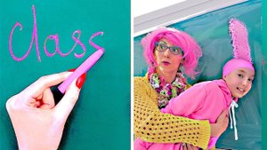 Если Бы ПРЕДМЕТЫ Были ЛЮДЬМИ || 24 Часа В Школе