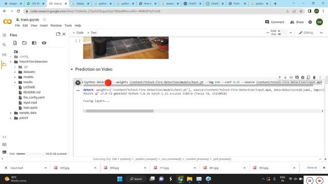 Video Fire detection YOLOv5 python - own data смотреть онлайн