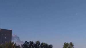 На небе одновременно солнце и луна