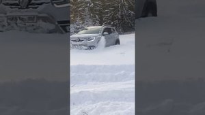 Новый Рено Дастер 2021 дизель по снегу