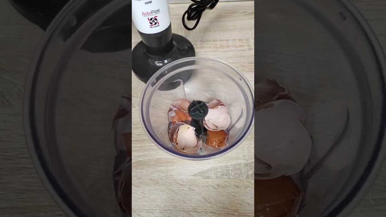 Со временем ножи блендера затупились, но я нашла простое решение.