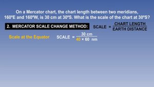 055  ATPL Training   General Navigation #55 Normal Mercator   Scale Part 2