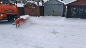 Уборка снега.