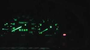 На  СЕНС установка панели с тахометром с ланоса видео урок