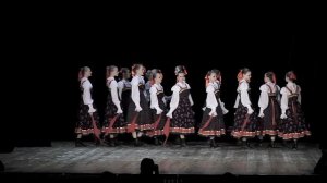 "Уральская прогулочная". Народный танец.