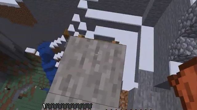 Выживание в горах!  Minecraft.