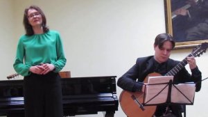 песня под гитару. романс б.прозоровского "караван"