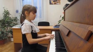 Буллер Ольга 2 класс А. Гедике. Этюд