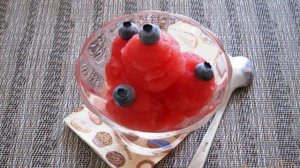 Сорбет из арбуза