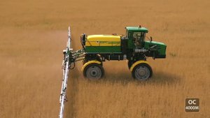 Самоходный опрыскиватель Барс 4000М со штангой 36 метров.