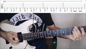 How To Play "Alone" By Bullet For My Valentine (Full Song Tutorial With TAB!)