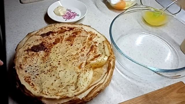 Налистники с творогом. смотреть онлайн